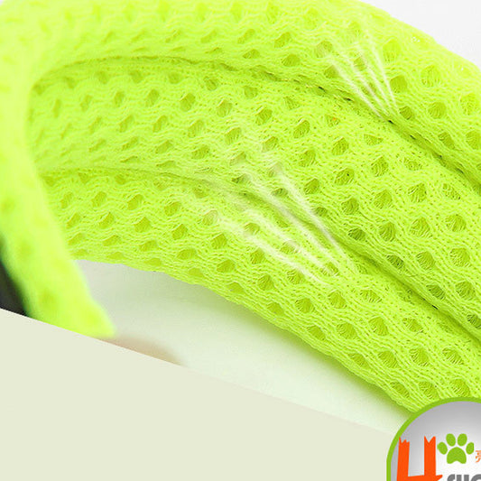Pet Reflective Nylon Sandwich Breathable - side view - PET'S FUN | pet supplies