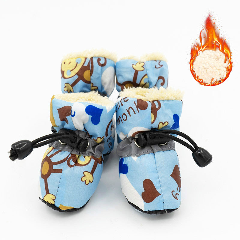 Pet Dog Shoes and Socks Four Seasons - angle view - PET'S FUN | dog toy