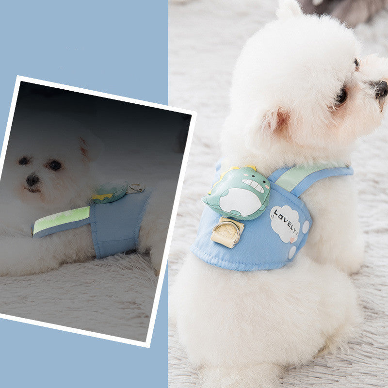 Cross-border Vest-style Traction Rope for - detail view - PET'S FUN | dog supplies