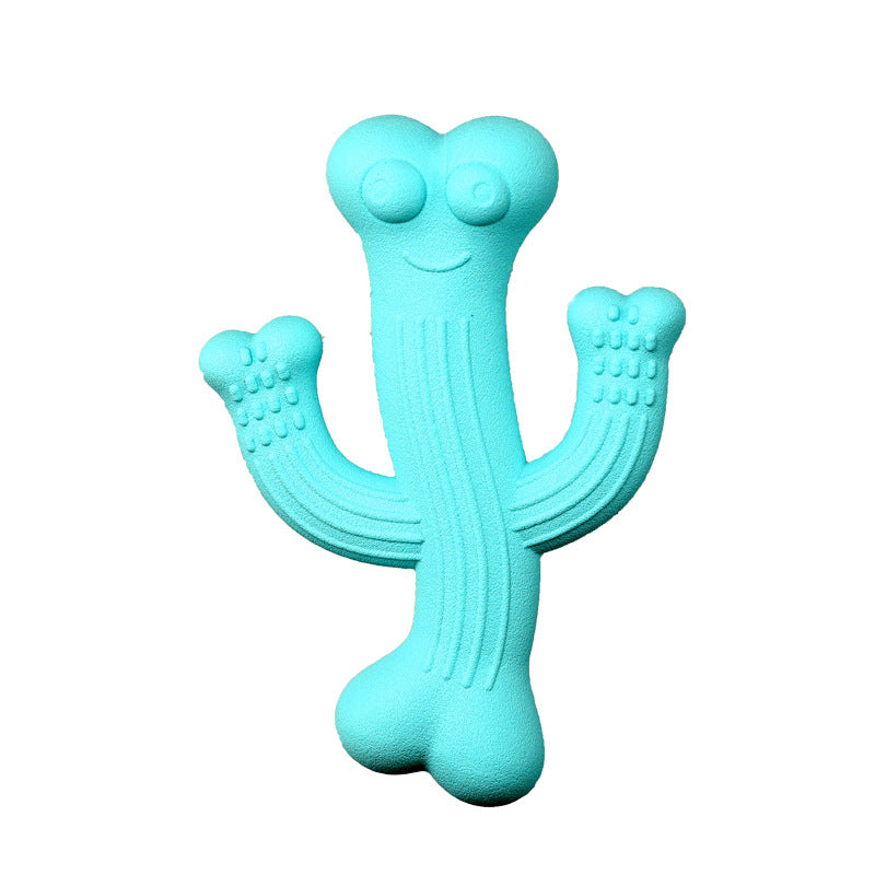 Cactus Puppy Chew Toy Cactus Dog Chew Toy Ultra - lifestyle view - PET'S FUN | dog toy