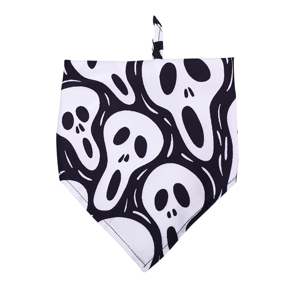 Halloween Dog Slobber Pet Scarf Pet - lifestyle view - PET'S FUN | dog entertainment