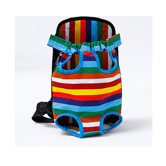 Pet Backpack Dog Go Out Carrying Bag - side view - PET'S FUN | dog supplies