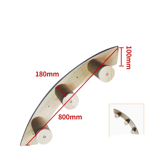 Jumping Platform Ladder Sisal Cat Scratching Post Tree