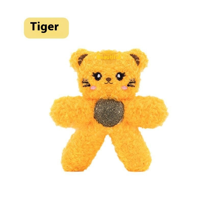 Catnip Ball Cat Toy Molar - lifestyle view - PET'S FUN | cat supplies