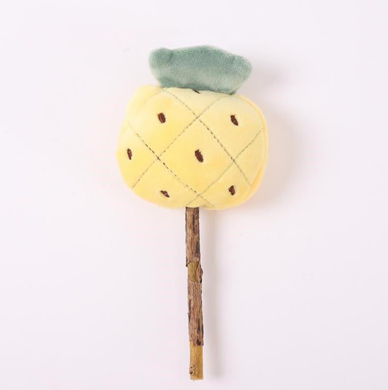 Cartoon Mutian Polygonum Teasing Cat Stick Cat with Molar Stick Catnip Toy