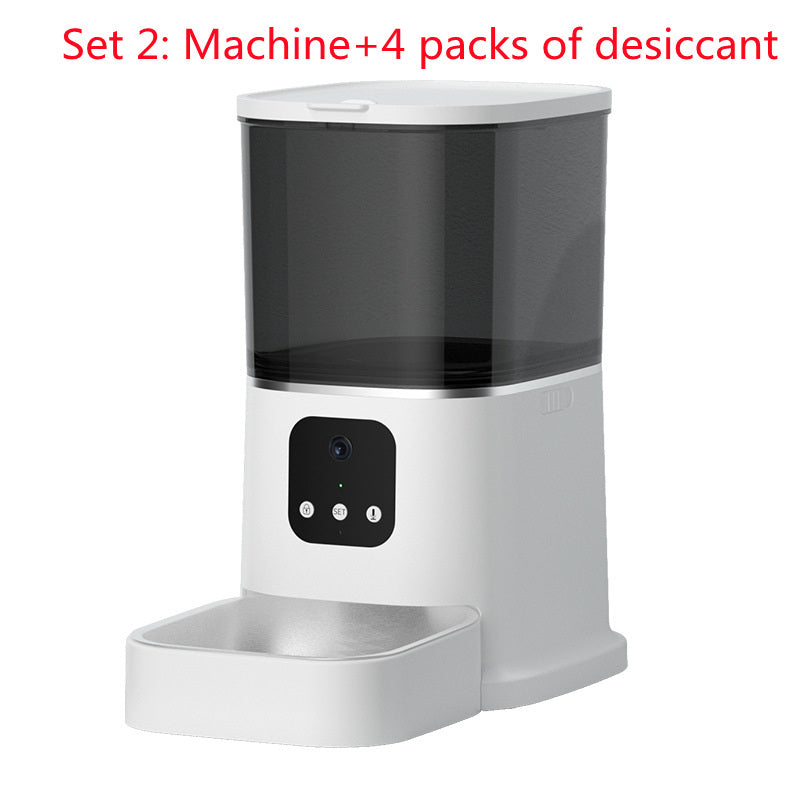 Pet Automatic Feeder Large Capacity Smart - detail view - PET'S FUN | cat toy