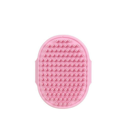 Pet Bath Gloves Dog Massage Brush - side view - PET'S FUN | dog entertainment