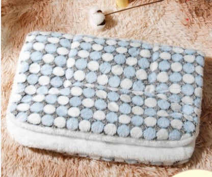 Fashion Pet Cat Four Seasons Mat Blanket - back view - PET'S FUN | interactive cat toy