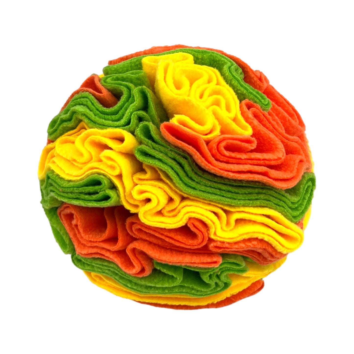 Pet Sniffing Toy Ball Molars Colorful Ball - front view - PET'S FUN | dog accessories