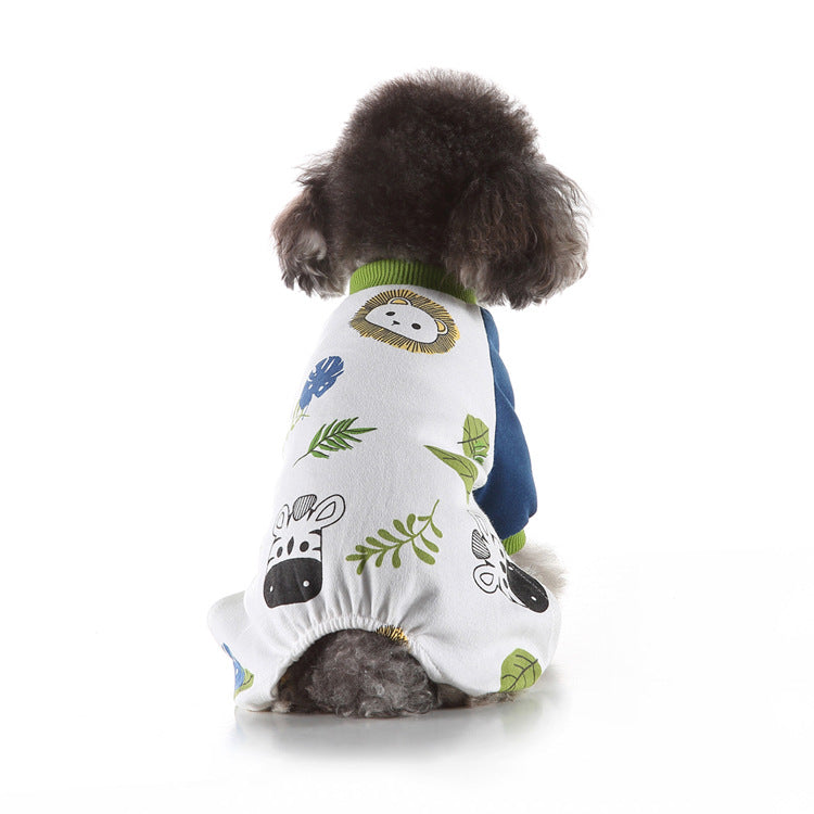 Pet Clothes Autumn and Winter at Home - front view - PET'S FUN | pet play