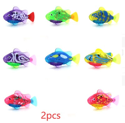 Cat Interactive Electric Fish Water Toy for Indoor - in use view - PET'S FUN | cat toy