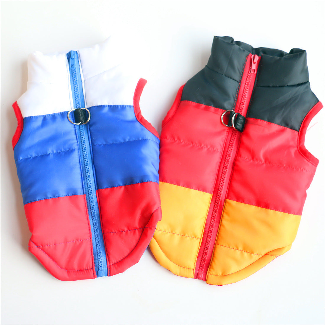 Winter Clothing Pet Clothes Vest Padded - side view - PET'S FUN | pet supplies