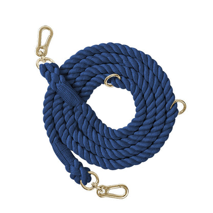Multifunctional Braided Double-ended Dog - angle view - PET'S FUN | dog supplies