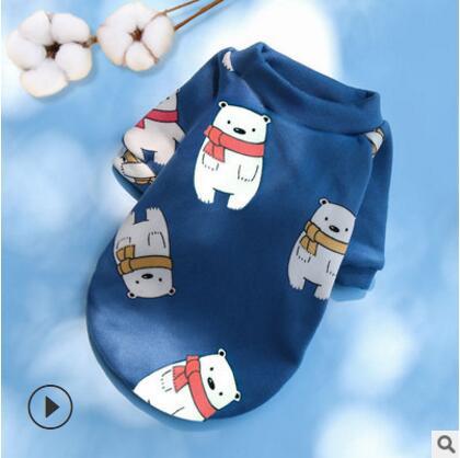 Small Dog Pet Trendy Winter Clothes - side view - PET'S FUN | dog toy