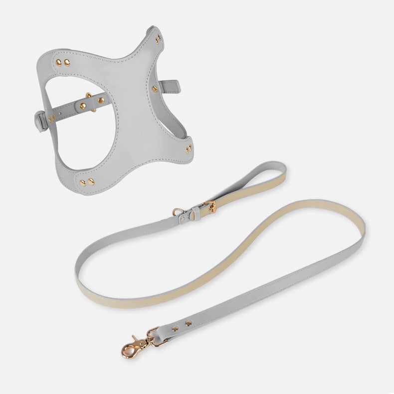 Small and Medium Dog Pet Cat Vest Type Leash - detail view - PET'S FUN | cat toy