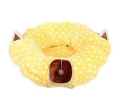 Cat Tunnel Toy Collapsible Play Tube for Kittens
