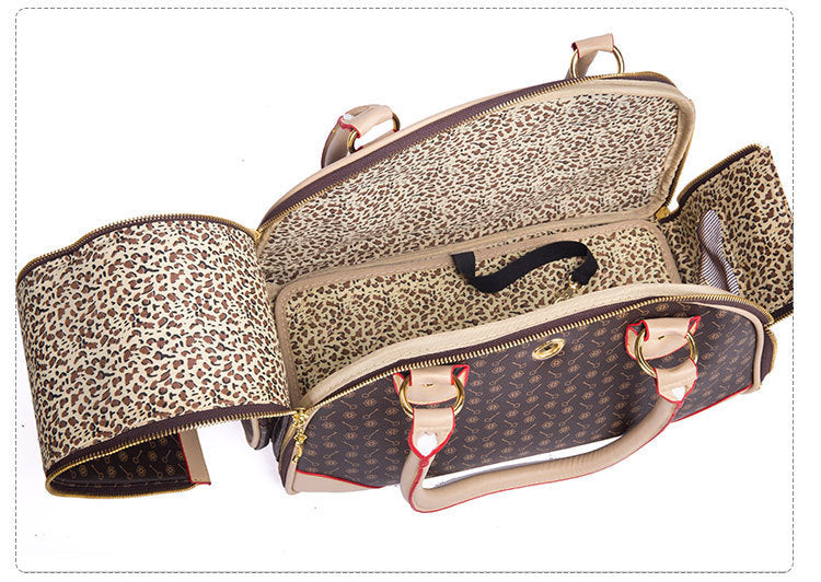 Pet Travel Carrier Bag Anti-Squeeze for Dogs Cats