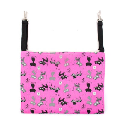 Cat Hammock Hanging Nest Cat Cage with Hammock Hanging Cat Bed Cat Litter...