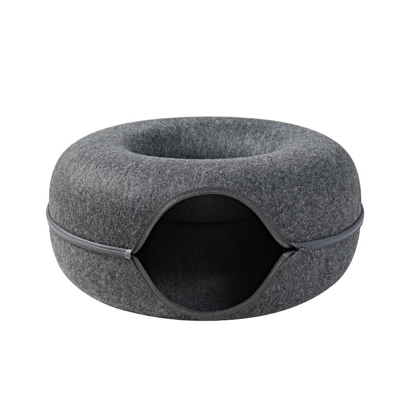 Four Seasons Available Cat Nest Round Woolen Felt