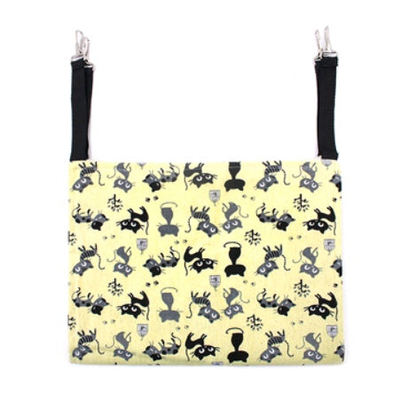 Cat Hammock Hanging Nest Cat Cage with Hammock Hanging Cat Bed Cat Litter...