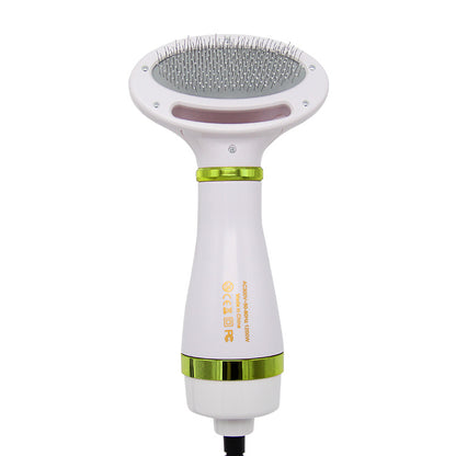 Two-in-one Pet Hot Air Comb Dog Cat Hair