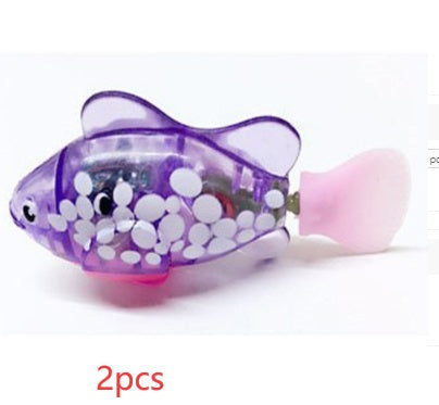 Cat Interactive Electric Fish Water Toy for Indoor - back view - PET'S FUN | cat toy