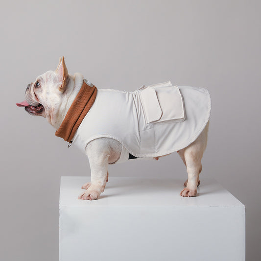 Pet Clothes Functional Vest Leisure - front view - PET'S FUN | pet toy