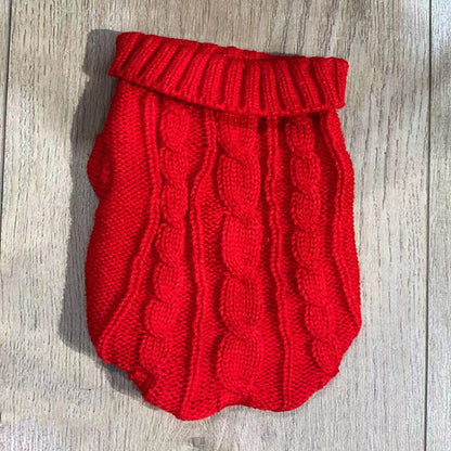 Autumn and Winter Thick Small Size Dog Baby - side view - PET'S FUN | dog play