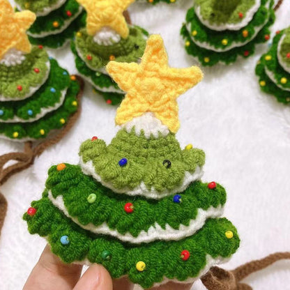 Pet Christmas Handmade Woolen Hat Pet Hat - lifestyle view - PET'S FUN | pet entertainment
