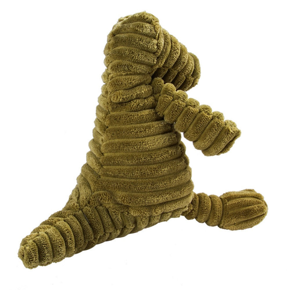 Vocal Animal Plush for Pet Dog Molar Teeth - back view - PET'S FUN | dog accessories