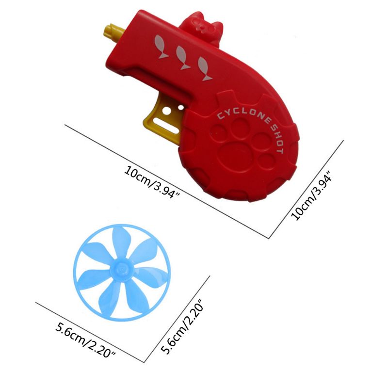 Cat Fetch Tracks Toy Flying Propellers Disc Saucers Interactive Dog Pet Chase...