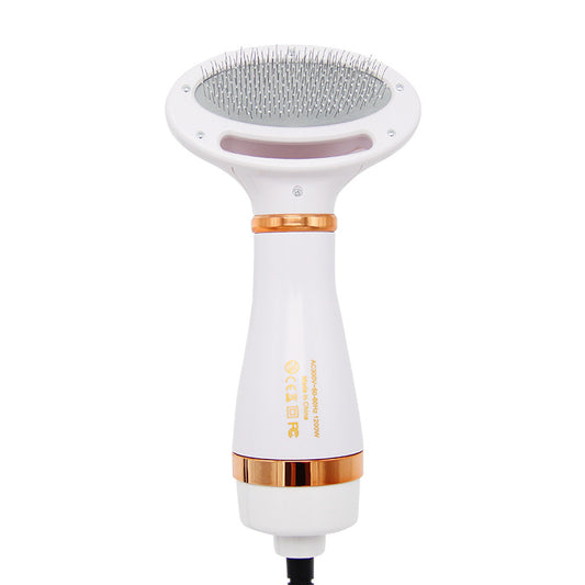 Two-in-one Pet Hot Air Comb Dog Cat Hair