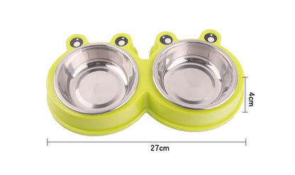Cartoon Pet Stainless Steel Bowl