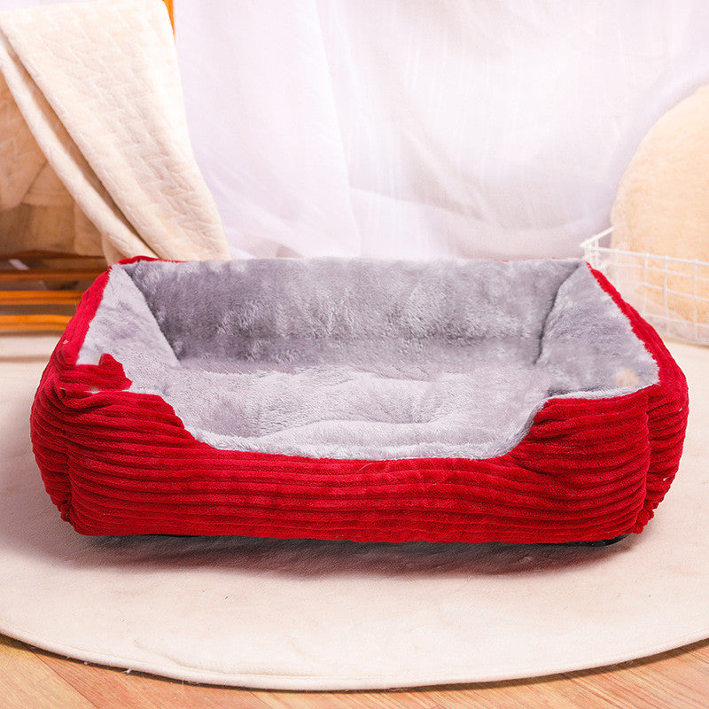 Teddy Small And Medium-Sized Dog Large Dog Supplies Bed - detail view - PET'S FUN | dog entertainment