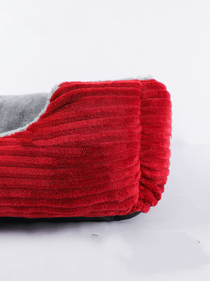 Teddy Small And Medium-Sized Dog Large Dog Supplies Bed - side view - PET'S FUN | dog entertainment