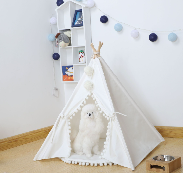 Pet Tent Bed Warm Cave House Cozy Sleeping Nest for Pets