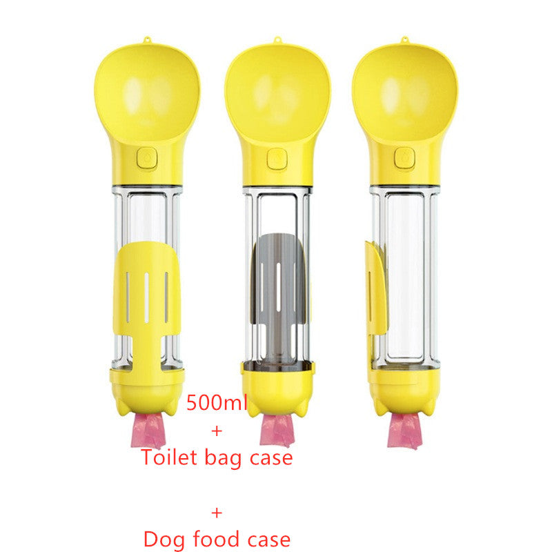 Pet Water Bottle Feeder Bowl Garbage Bag - detail view - PET'S FUN | dog supplies