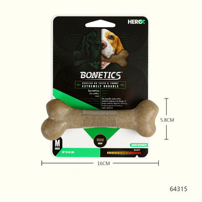 Pet Dog Bite Resistant Molar Bone Toy - back view - PET'S FUN | dog accessories