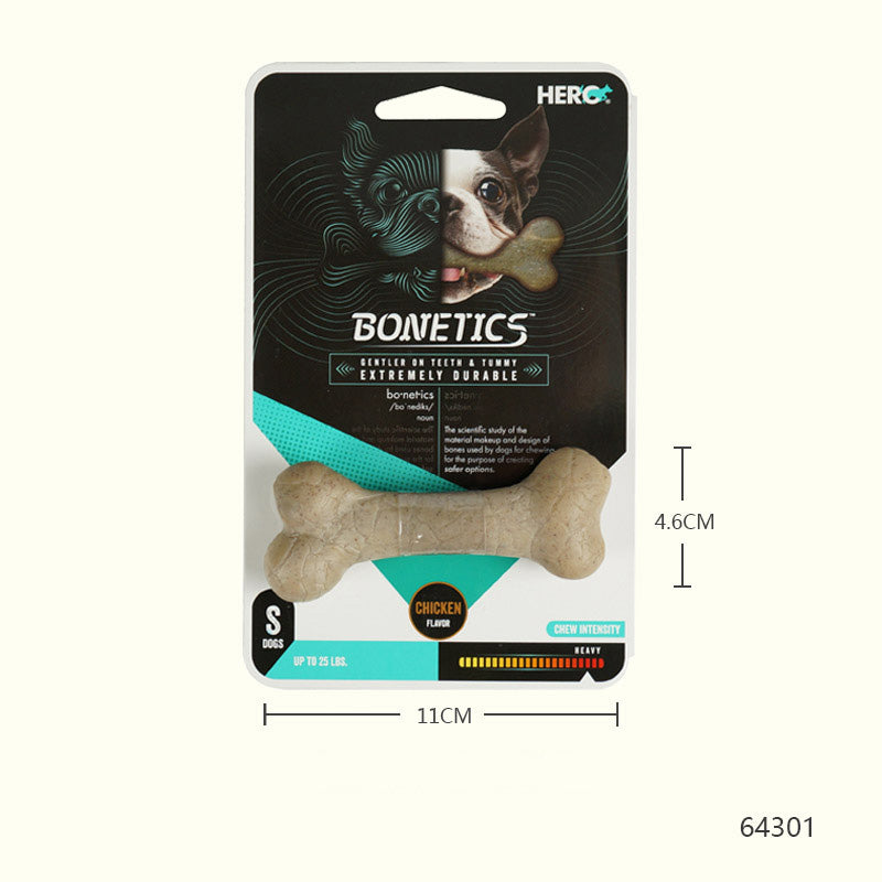 Pet Dog Bite Resistant Molar Bone Toy - front view - PET'S FUN | dog toy