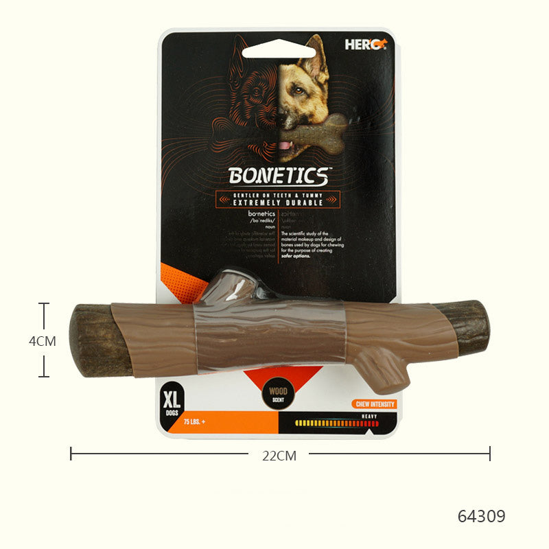 Pet Dog Bite Resistant Molar Bone Toy - front view - PET'S FUN | dog accessories