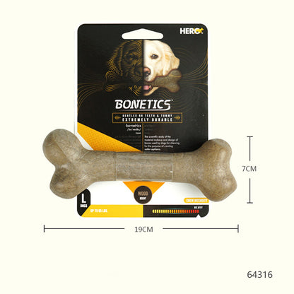 Pet Dog Bite Resistant Molar Bone Toy - front view - PET'S FUN | dog play