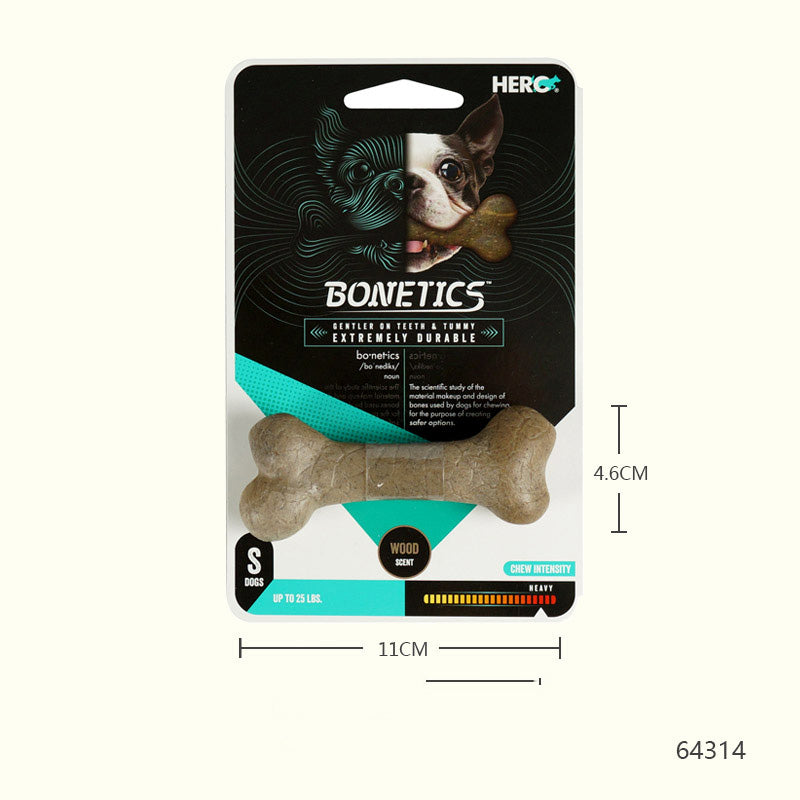 Pet Dog Bite Resistant Molar Bone Toy - angle view - PET'S FUN | dog entertainment