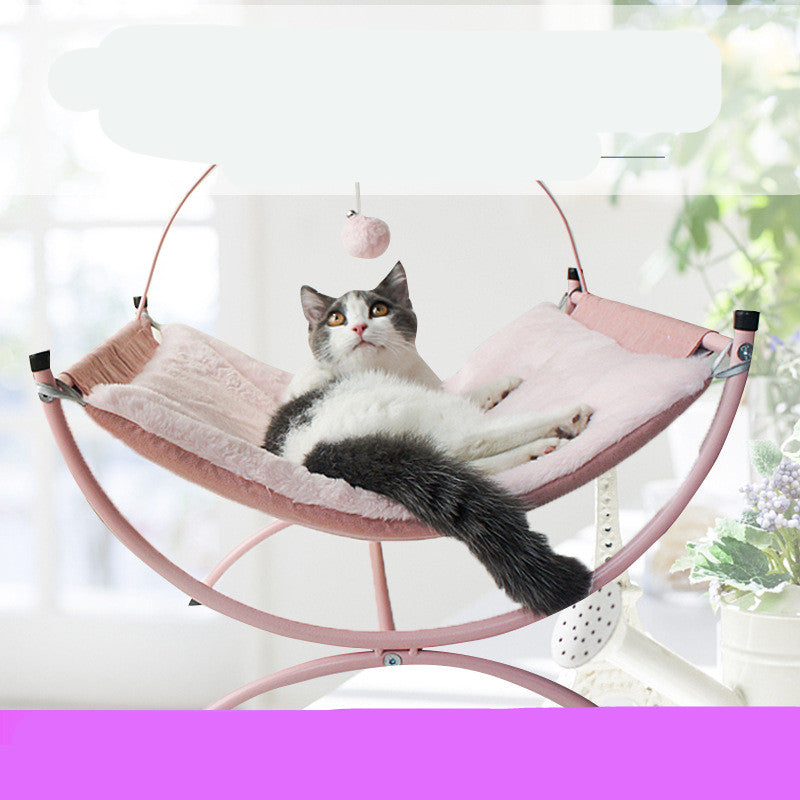 Four Seasons Universal Cat  Recliner Cat Bed - side view - PET'S FUN | cat supplies