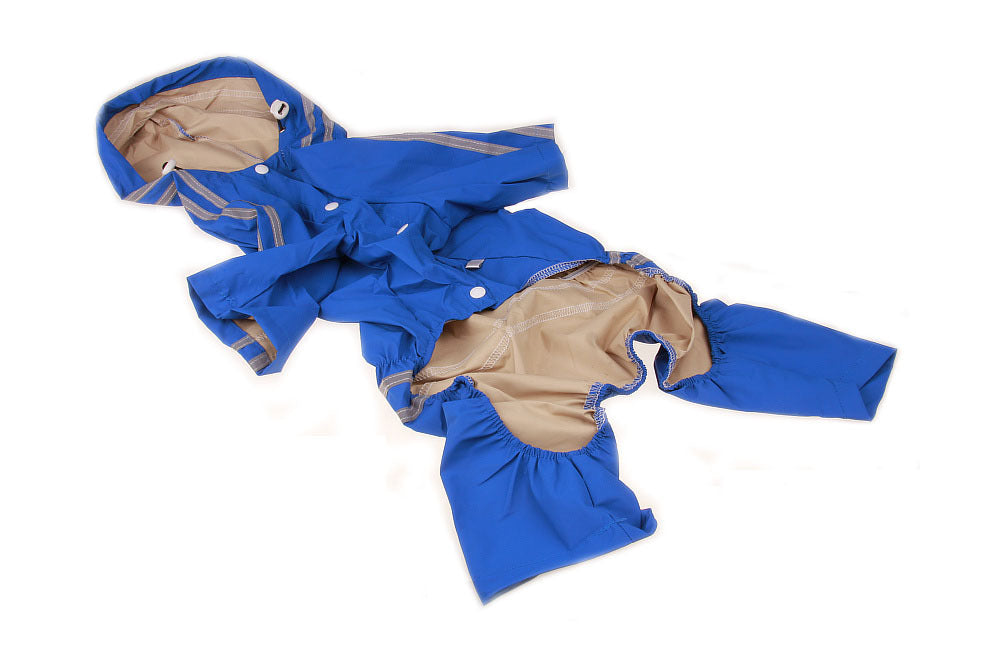 British Dog Raincoat Pet Raincoat - side view - PET'S FUN | dog supplies