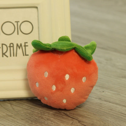 Fruit and Vegetable Pet Toys Cat and Dog - front view - PET'S FUN | dog play