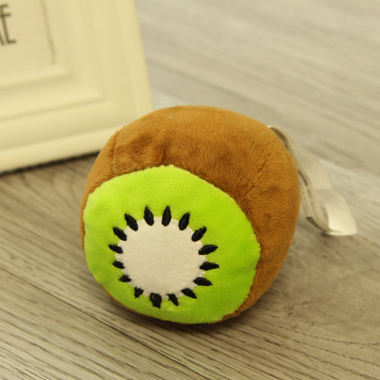 Fruit and Vegetable Pet Toys Cat and Dog - detail view - PET'S FUN | dog supplies