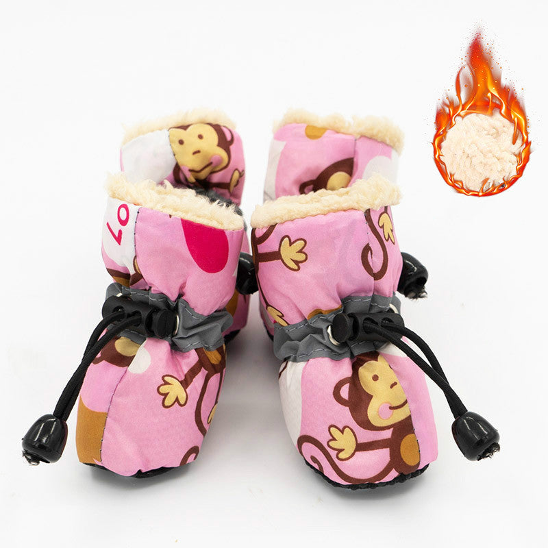 Pet Dog Shoes and Socks Four Seasons - side view - PET'S FUN | dog play
