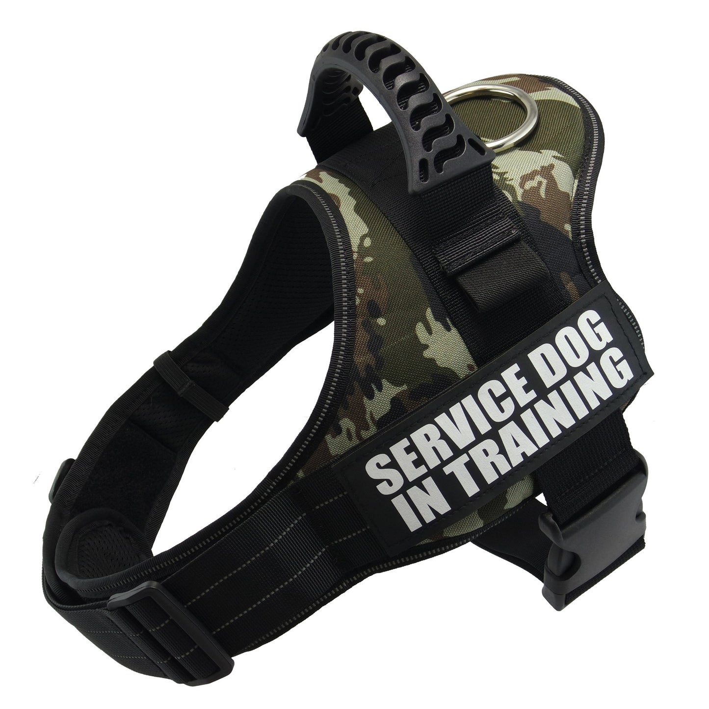 K9 Harness for Dogs Reflective Adjustable - side view - PET'S FUN | dog play