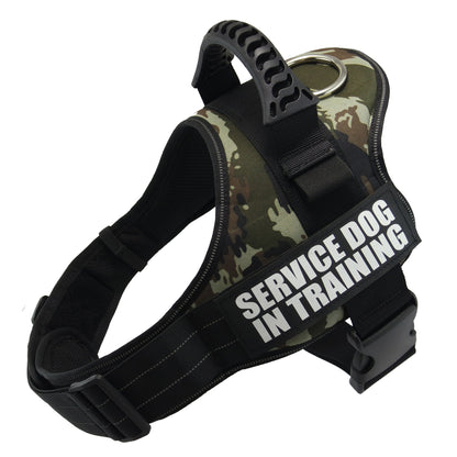 K9 Harness for Dogs Reflective Adjustable - side view - PET'S FUN | dog play