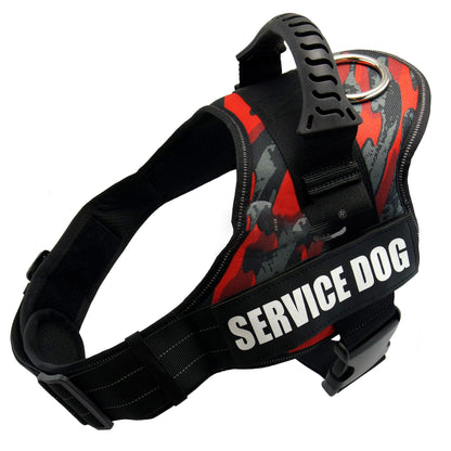 K9 Harness for Dogs Reflective Adjustable - detail view - PET'S FUN | dog entertainment